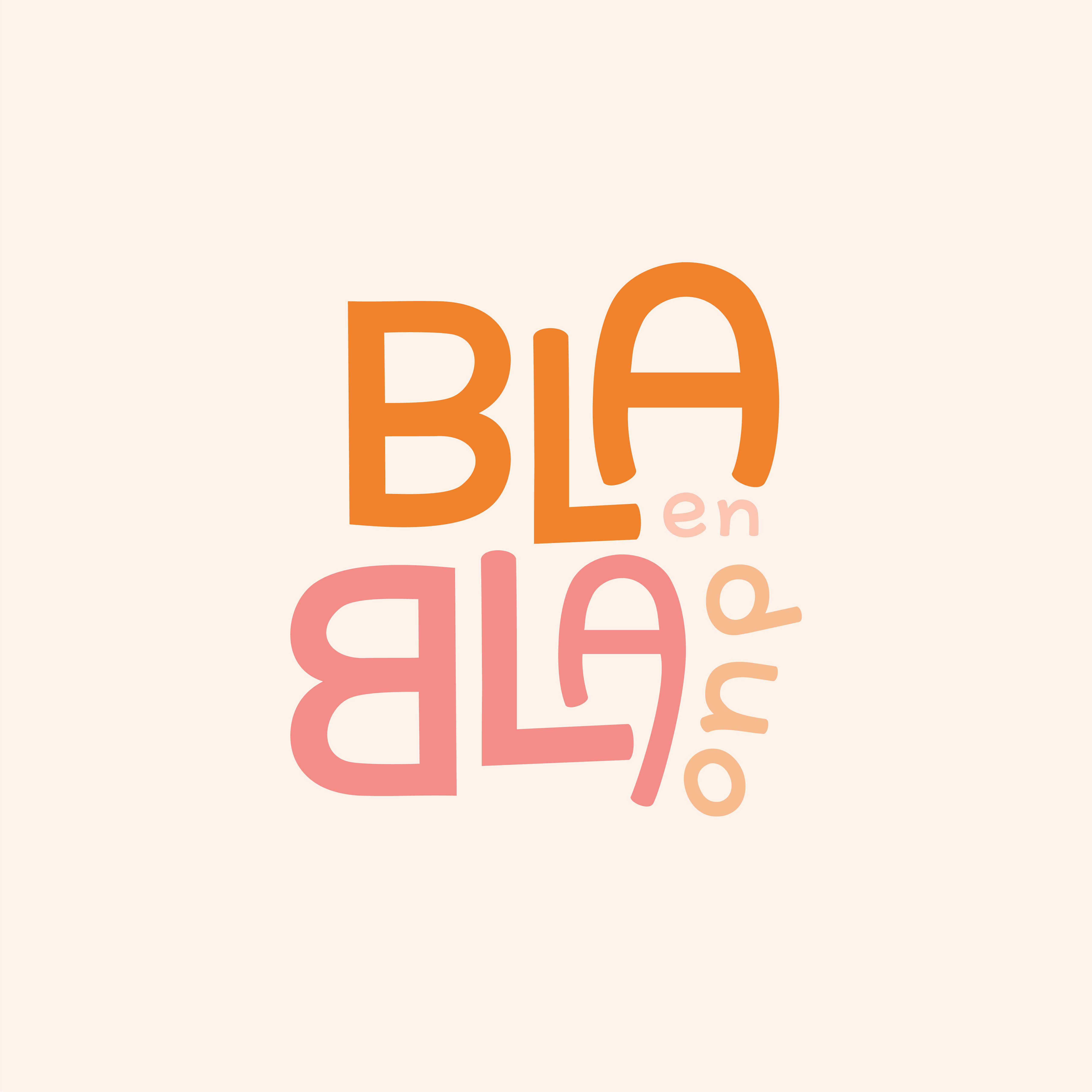 Logo réalisée pour le podcast Bla Bla en duo - image